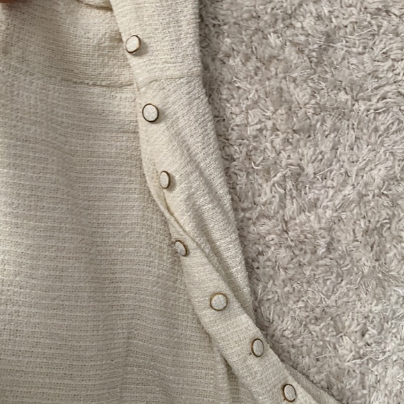 Zara button up dress XS NWOT - Picture 4 of 6